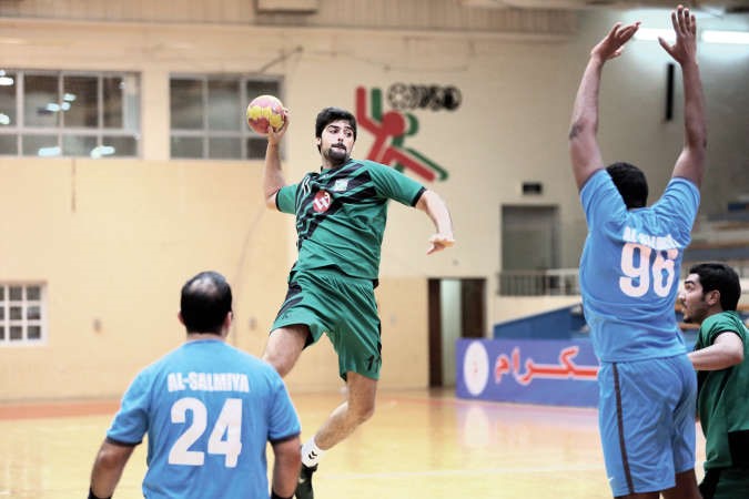 نجم الاخضر سلمان الشمالي غاب امام القرين﻿