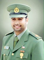الرائد فهد راشد﻿