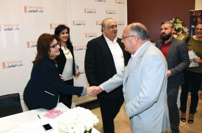 غادة سلمان وقّعت «دوري في نجاح ولدي غداً»