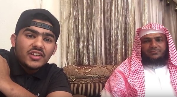 بالفيديو.. السعودي الذي غطى زوجته بشماغ يعلق على تداول صورته والتغريدات التي صاحبتها