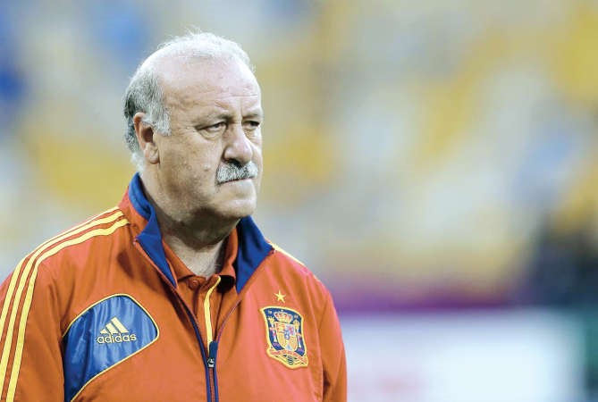 مدرب المنتخب الاسباني فيثنتي ديل بوسكي