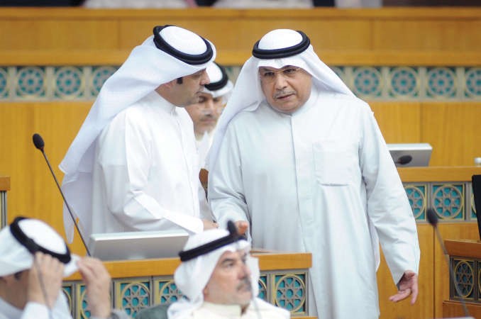 الشيخ خالد الجراح وحديث مع فيصل الكندري