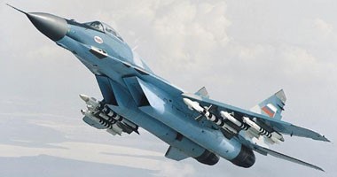 سقوط طائرة حربية في روسيا ونجاة قائدها