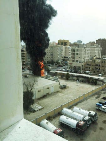 حريق المحول﻿