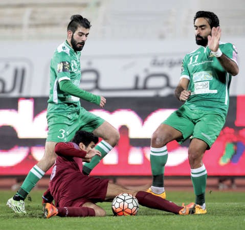 العربي يريد النصر باقل مجهود﻿