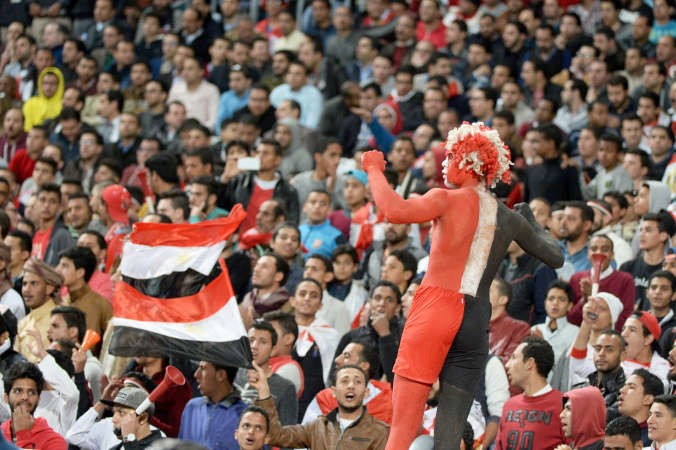 الجماهير المصرية شاركت في تحقيق الانتصارافپ