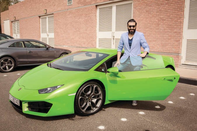 الزميل طلال بارا جاهز لخوض التجربة مع هوراكان LP580-2