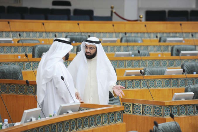 دعلي العمير مع حمدان العازمي﻿