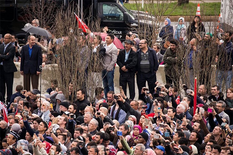 أردوغان يدشن مسجداً ضخماً قرب واشنطن