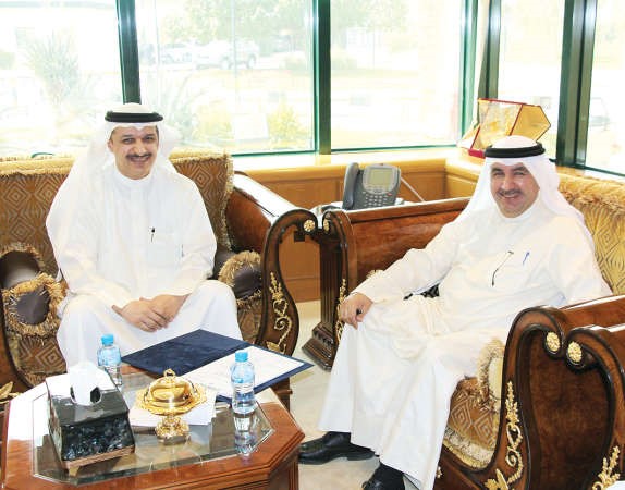 فيصل الحساوي مستقبلا عبدالرحمن القديري﻿