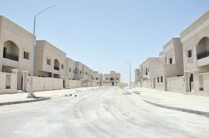 جانب من بيوت منطقة شمال غرب الصليبخات