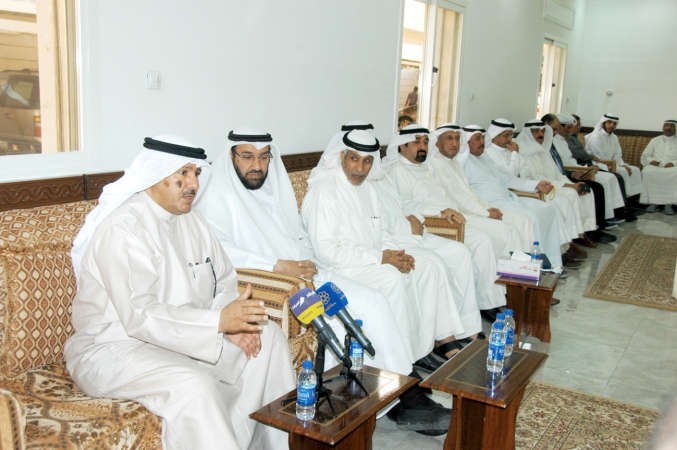 دعلي العمير مع الاهالي في ديوان النائب ماجد موسى	محمد هاشم ﻿