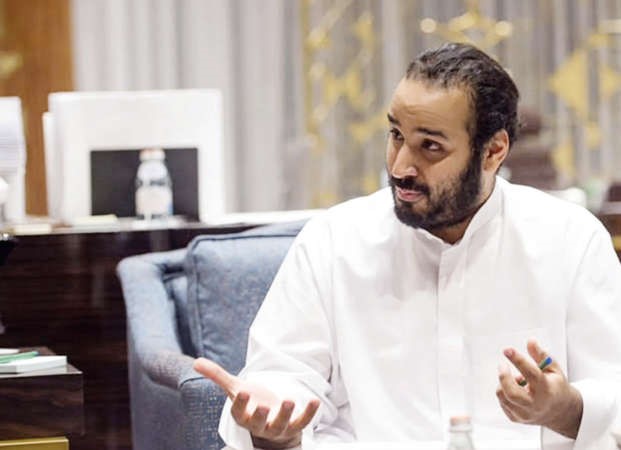 صاحب السمو الملكي الامير محمد بن سلمان خلال حديثه لوكالة بلومبيرغ﻿