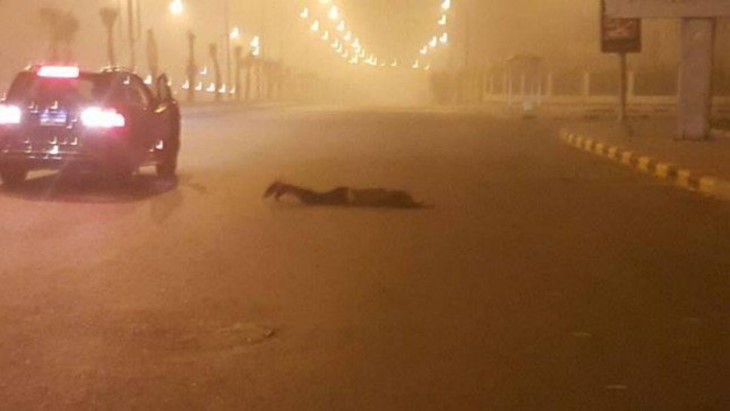 ميساء ملقاة على الارض صابة برضوض