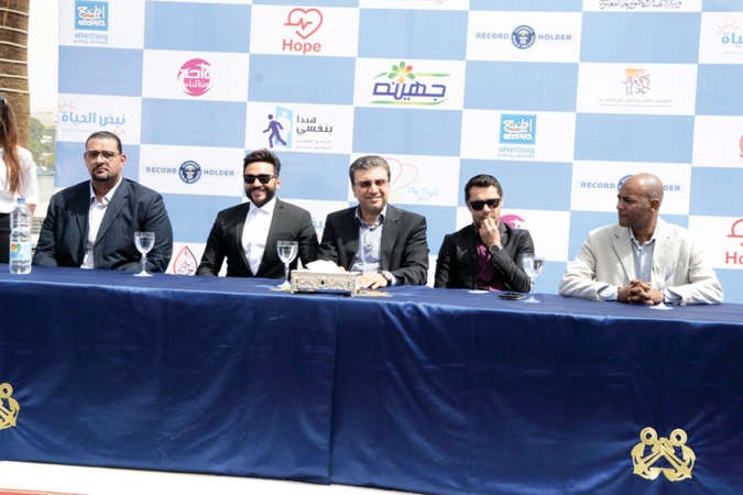 جانب من احتفالية مؤسسة نبض الحياة ﻿