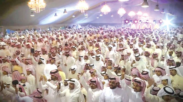 جانب من جمهور الحفل﻿