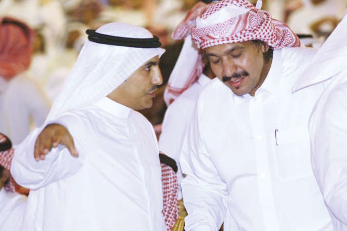 حديث بين بن الذيب ومناصر الرحيان مهندس الحفل﻿