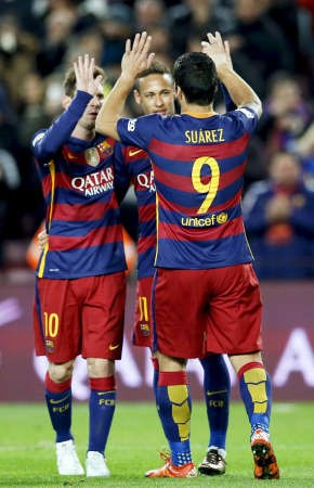برشلونة يعتمد على MSN المرعب