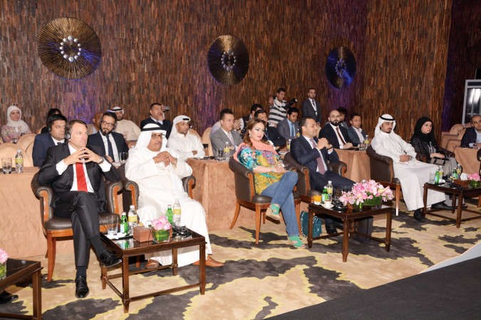الحضور تابع المؤتمر الصحافي باهتمام بالغ
