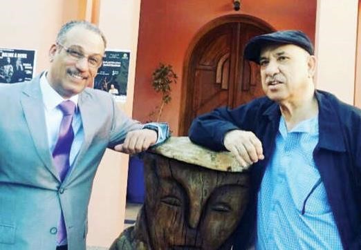 دمبارك المزعل مع دحسن رشيد﻿