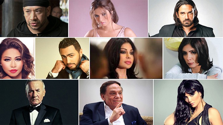 10 أعمال فنية "علامة سوداء" في حياة أبطالها النجوم العرب