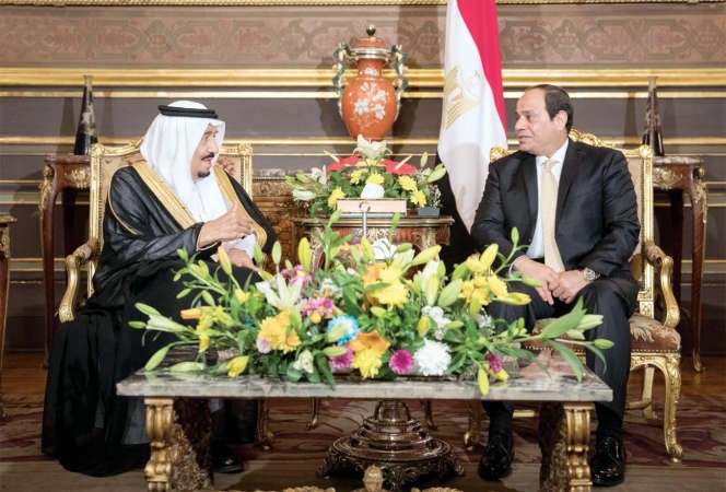 حديث بين الملك سلمان والرئيس السيسي افپ 