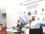 ديوسف الزلزلة متحدثا خلال الجلسة الاولى للملتقى﻿