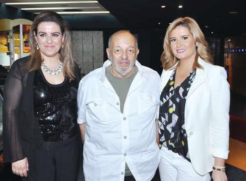 هنا مع المخرج محمد خان﻿