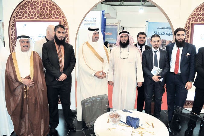 في جناح شركة المملكة الخليجية