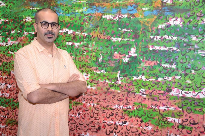 الفنان ابراهيم العطية