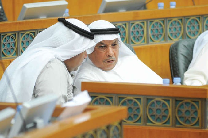 الشيخ خالد الجراح وطلال الجلال