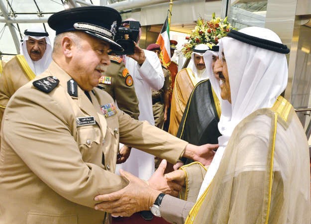الفريق سليمان الفهد يودع صاحب السمو