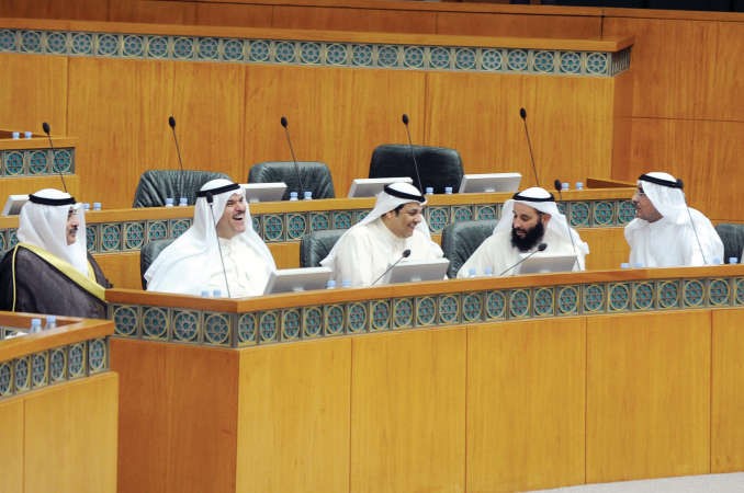 الشيخ صباح الخالد والشيخ سلمان الحمود ويعقوب الصانع وسعود الحريجي وماحمد الجسار
