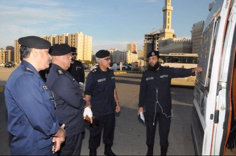 الفريق سليمان الفهد خلال الحملة