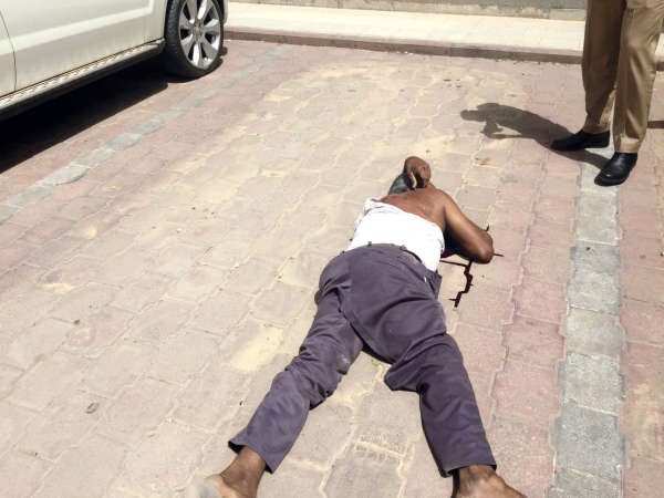 جثة الاسيوي بانتظار الطب الشرعي
