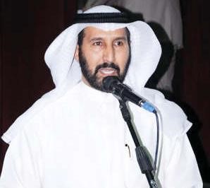 حسن العجمي يلقي كلمته