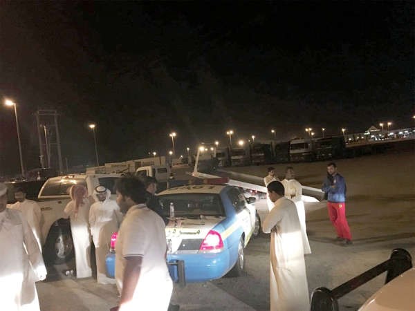 دوريات المرور خلال الحملة﻿