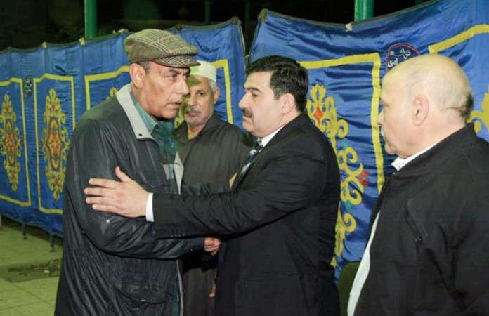 احمد بدير معزيا