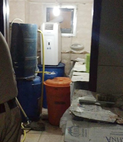 مصنع للخمور من بين حصاد مداهمات الامن العام﻿