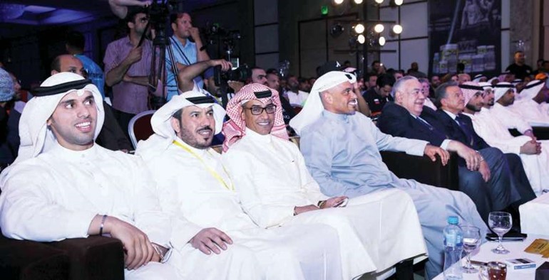 بودي وفهيم وحسين الشمري في مقدمة الحضور ﻿