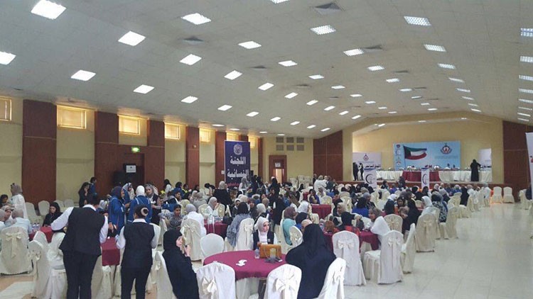 حضور نسائي كبير في الاضراب