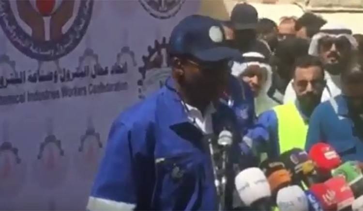 اتحاد ونقابات العمال خلال مؤتمرهم الصحفي: مستمرون بالإضراب لحين تنفيذ المطالب 