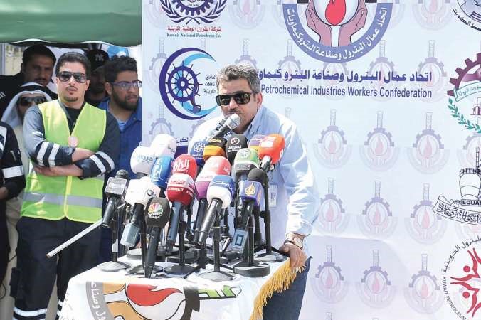 فرحان العجمي متحدثا ﻿