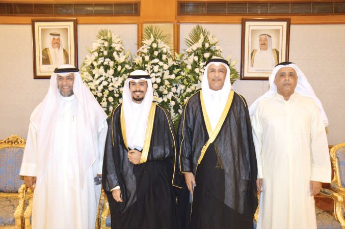 ماجد السابج ورياض الشرهان يباركان﻿