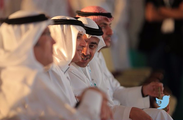 5 وزراء خليجيين يشعلون تويتر السعودية في "مغردون 2016"