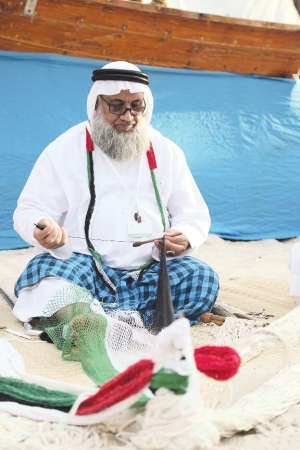 التراث الخليجي حاضر بقوة في فعاليات ايام الشارقة 