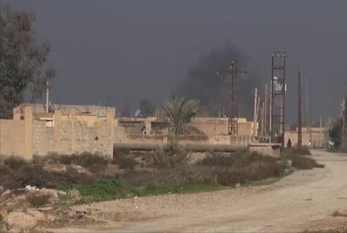 منطقة محيطة بمطار دير الزور العسكريالجزيرة