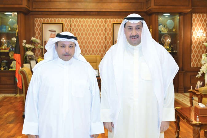 الشيخ فيصل الحمود مستقبلا دبوس الدبوس