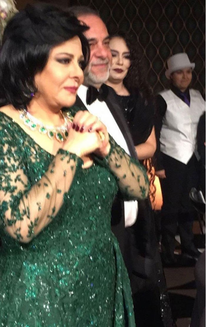 بالفيديو والصور .. وصلة رقص لشيريهان في حفل زفاف "ابن ضرتها"