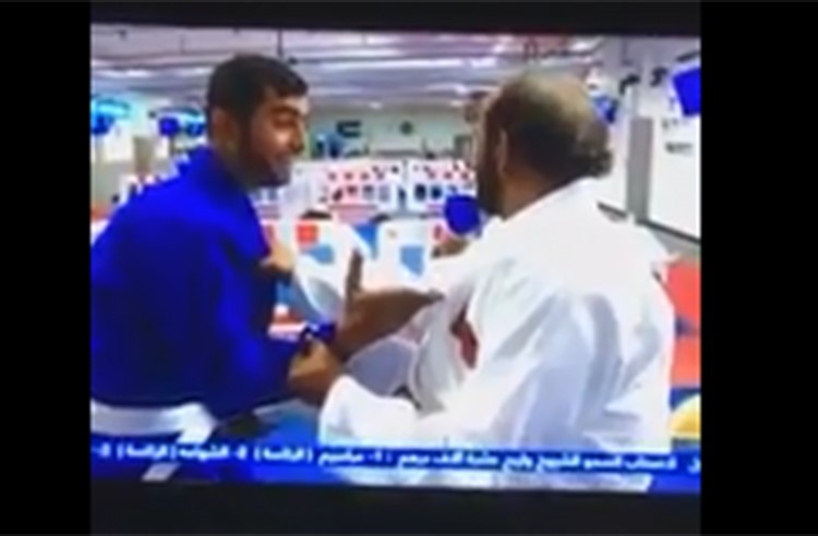 بالفيديو.. سيف بن زايد ينشر مقطع فيديو لإعلاميين "يخرجان عن النص"